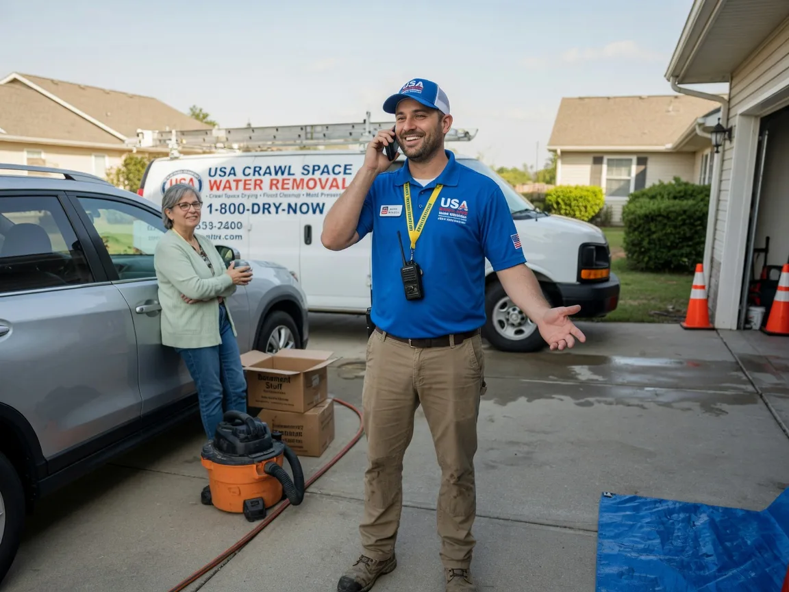 Crawl Space Water Removal Sebastian, TX FAQs